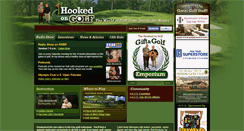 Desktop Screenshot of hookedongolf.com